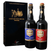 CHIMAY 智美 蓝/红啤酒 精致礼盒装 750ml*2瓶