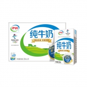 限地区、临期：伊利 无菌砖纯牛奶 250ml*16盒*3件