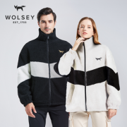 英国皇室266年品牌！Wolsey 男女同款加厚潮流秋冬季羊羔绒外套 2色