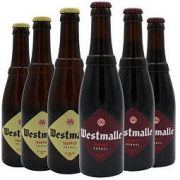 Westmalle 西麦尔 双料*3/三料*3啤酒 组合装 330ml*6瓶 精酿啤酒 比利时进口