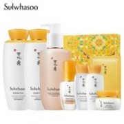 Sulwhasoo 雪花秀 滋盈肌本水乳护肤套装（润颜水125ml+润颜乳125ml+洁面 200ml+5件小样）