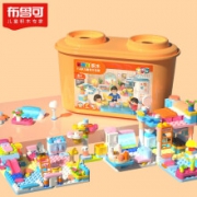 BLOKS 布鲁可积木 创造大师 积木桶系列 80201 我的家