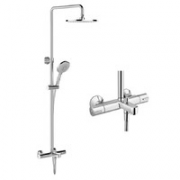 KOHLER 科勒 K-21088T 恒温三出水花洒套装