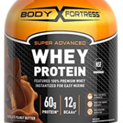 Body Fortress Super Advanced 高级乳清蛋白粉5磅 巧克力花生酱味