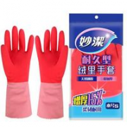 妙潔 橡胶手套 小号