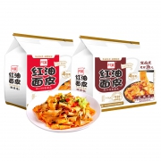 88VIP：阿宽 红油面皮套装 8袋 共860g