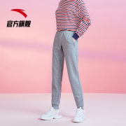 双11预售：ANTA 安踏 运动裤 束脚加绒裤 962038774