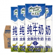 88VIP：Meadow Fresh 纽麦福 全脂纯牛奶 250ml*24盒*2件