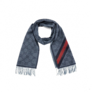7日10点！GUCCI 古驰 女士流苏羊毛围巾披肩 570603 3GB18 9568