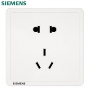 SIEMENS 西门子 致典系列 雅白色正五孔插座