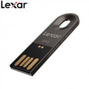 亲子会员：Lexar 雷克沙 64GB USB2.0 防水U盘 M25 枪色