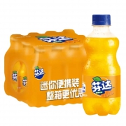 京东极速版: Coca-Cola可口可乐小瓶装橙味芬达300ml*5瓶