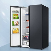 双11预售：美的 Midea 慧鲜系列550升变频对开双门冰箱BCD-550WKPZM(E）