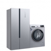 双11预售：SIEMENS 西门子 KX50NA41TI+WG42A2Z81W 变频冰洗套装（冰箱500L+洗衣机9KG）YV