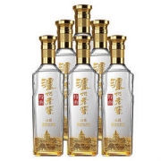 泸州老窖 [正品保证、假一赔十]泸州老窖 特曲晶彩 52度 500ml 浓香型白酒 *6瓶 整箱装 纯粮浓香型白酒