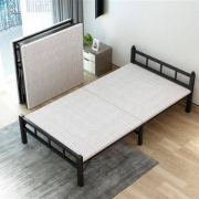 赛森 折叠床 单人床   黑架70cm