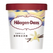 1日0点、88VIP：H?agen·Dazs 哈根达斯 冰淇淋 香草味 392g*2件