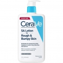 CeraVe SA 身体乳液 适合粗糙和凹凸不平的皮肤 含维生素D、透明质酸、水杨酸和乳酸铵 无香料 19盎司/562毫升