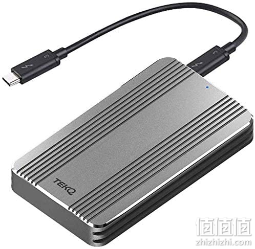 【英特尔认证】 TEKQ Rapide 便携式外置Thunderbolt 3 SSD 读取2450MB/s+ 写入1850MB/s(不兼容没有 Thunderbolt 3 接口的设备) WD SN550 500G