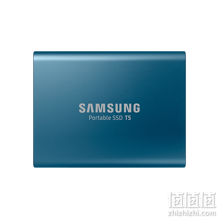 SAMSUNG 三星 500GB Type-c USB 3.1 移动固态硬盘（PSSD） T5 蓝色 传输速度540MB/s 安全便携