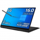 LG gram 2in1 笔记本电脑/1480g/电池续航28.5小时/Core i7/16英寸 2560×1600/内存 16GB/512G SSD/Thunderbolt4/16T90P-KA75J (2021年款)