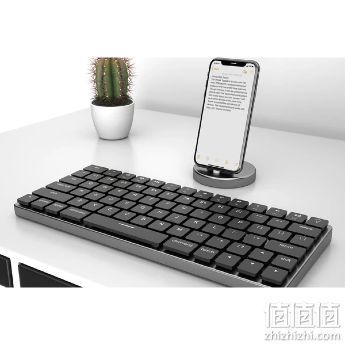 Matias FK318S 铝制 USB 键盘 适用于 Apple Mac OS | QWERTY | 美国 | 带响应扁平键和附加数字键盘 - 银色/白色