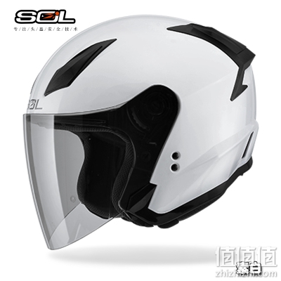 中国台湾SOL 进口赛车机车头盔 摩托车头盔 SO-2半盔 送组合下巴