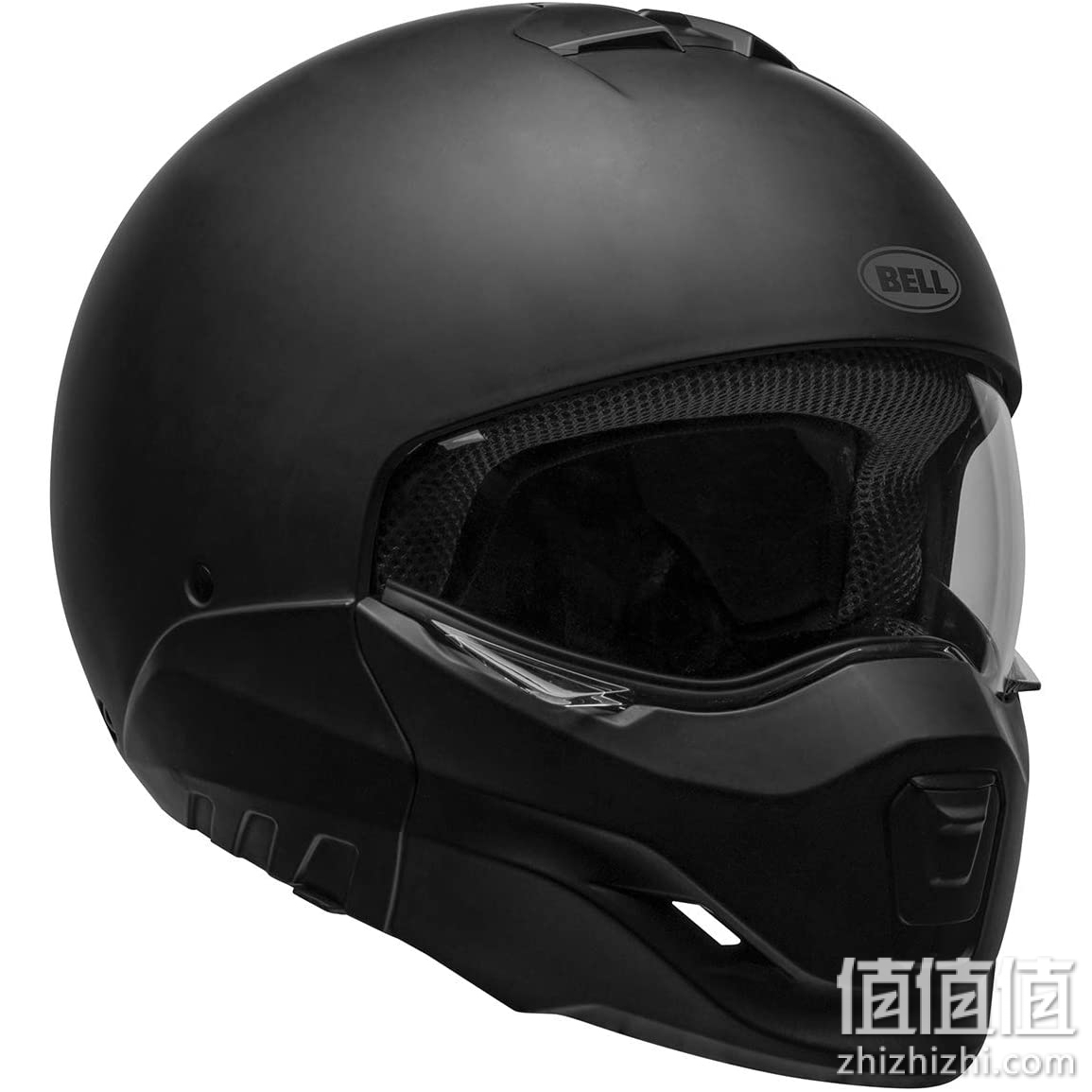 Bell Broozer Helmet 摩托车头盔 (哑光黑 - 大号)