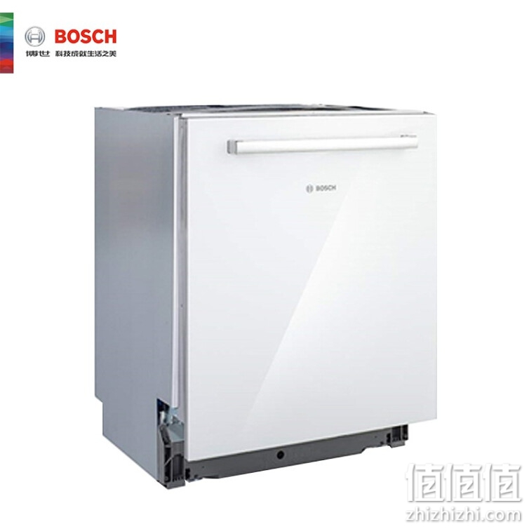 Bosch 博世 SJV68IX06C 12套嵌入式智能全自动触摸控制 沸石烘干高温除菌洗碗机自配门板
