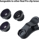 Kenko 肯高 Real Pro Clip 微距和广角镜头 适用于移动设备 - 黑色