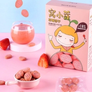 【拍2件】窝小芽儿童草莓磨牙饼干