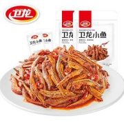 WeiLong卫龙香辣小鱼仔150g/袋小鱼干零食办公室宿舍休闲零食独立包装开袋即食