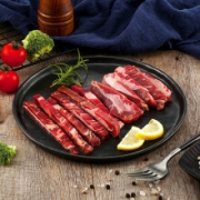 BRIME CUT 谷饲原切黑安格斯M5板腱条200g*3件+赠谷饲原切牛仔骨200g