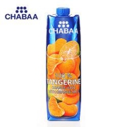 有券的上：CHABAA芭提娅100%橘子汁1L