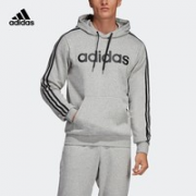 adidas 阿迪达斯 E 3S PO FL DU0495 男款训练连帽套头衫