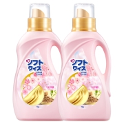聚划算百亿补贴：卫新 衣物柔顺剂  樱花香 护理剂  1kg*2瓶