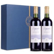 CHATEAULAFITEROTHSCHILD拉菲古堡奥希耶西爱干红葡萄酒750ml*2瓶双支礼盒装（耀蓝）