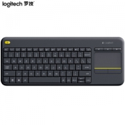 logitech 罗技 K400 Plus 无线触控键盘 黑色 无光
