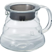 国内210元起！HARIO 哈里欧 V60系列 大容量美式手冲咖啡壶  XGS-36TB 360ml  含税到手100.32元