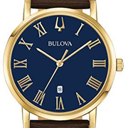 Bulova 宝路华 Classic系列 97B177 男士石英皮带手表 含税到手￥528.26