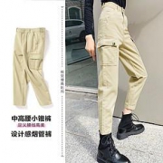 Semir 森马 11C010240057-5310 女士工装裤