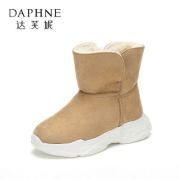 DAPHNE 达芙妮 1018638105 女童加绒加厚雪地靴