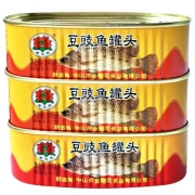 京东极速版：金钱花 豆豉鱼罐头148g 3罐