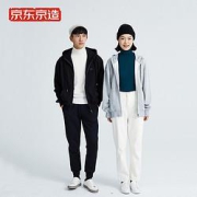 京东京造 情侣连帽开衫卫衣 6941592751090