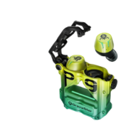 GravaStar 重力星球 P9 入耳式真无线降噪蓝牙耳机 荧光绿