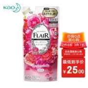 京东国际花王/KAO FLAIR衣物柔顺剂替换装400ml-甜蜜花香