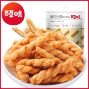 百草味 甜辣味麻花小脆120g*2袋