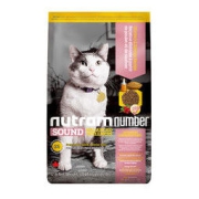 nutram 纽顿 均衡低敏系列 S5鸡肉鲑鱼成猫猫粮 1.5kg