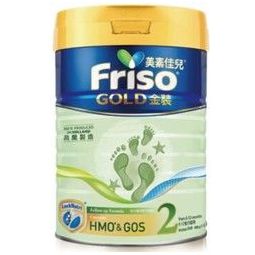 Friso 美素佳儿 金装系列 较大婴儿奶粉 港版 2段 900g