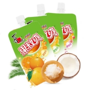 喜之郎 混合口味益生元果粒爽3支*300ml 吸吸冻果冻布丁 儿童饮料 下午茶休闲零食CICI